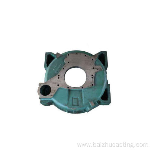 Precision gray cast iron flywheel shell casting